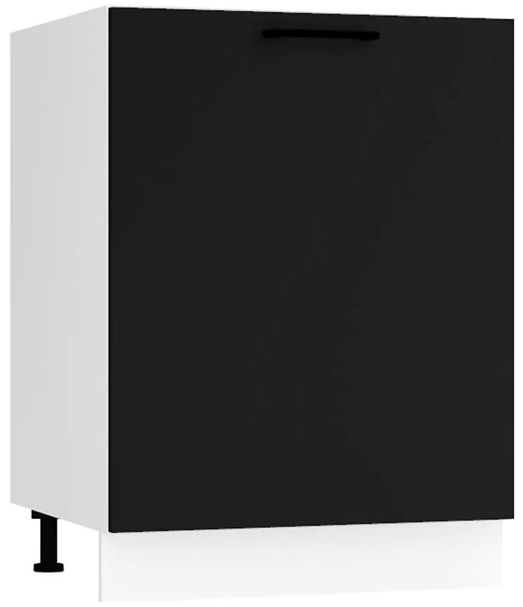 Kuchynská skrinka Max D60pc Pl čierna