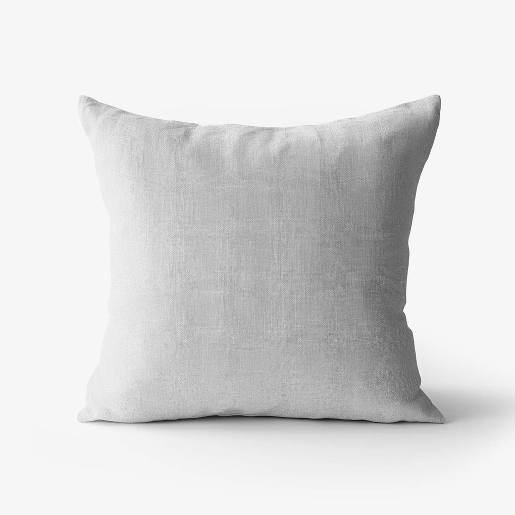 Goldea obliečka na vankúš z ľanovej zmesi - sivá 30 x 50 cm