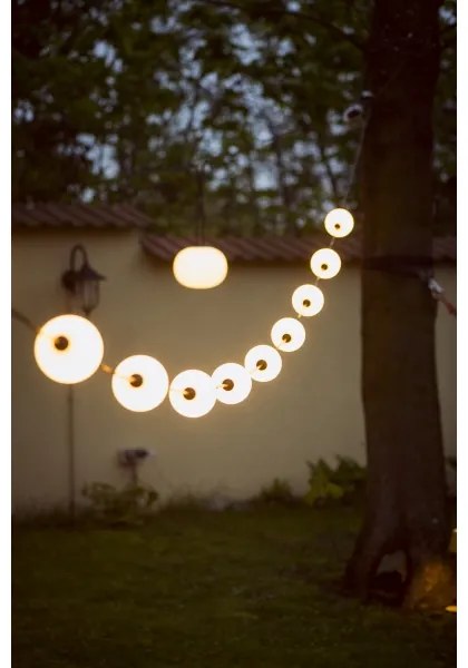 Kanlux 38031-LED Vonkajšia dekoratívna reťaz GIRLANDA STONO 10xLED/10W/230V 6m IP67