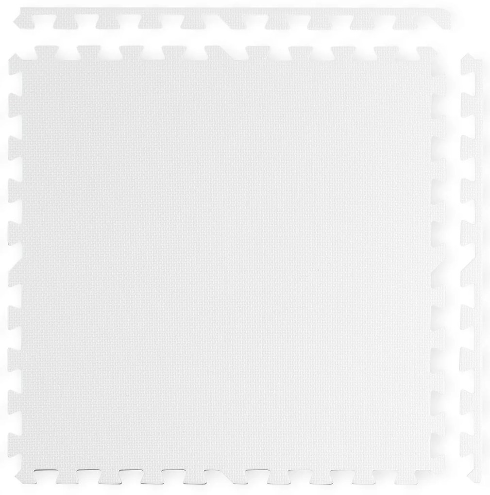 Ricokids veľká penová podložka na puzzle 60x60 cm 4 ks modrá a biela