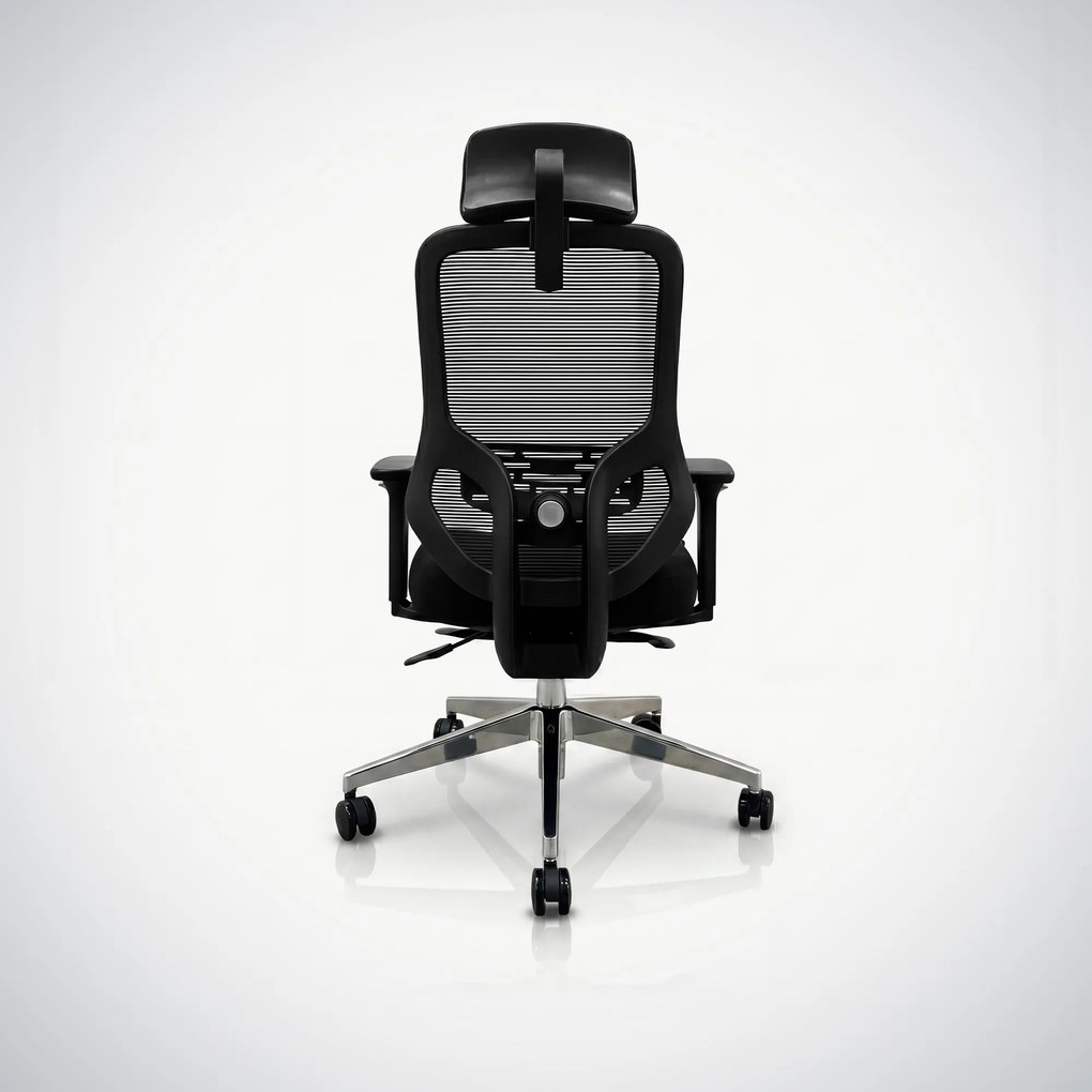 Ergonomická kancelárska stolička so sieťovinou čierna AXIS