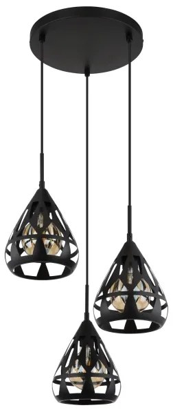 Globo 15889-3H - Luster na lanku HASSAN 3xE27/40W/230V