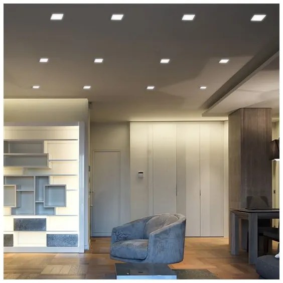 Solight WD145 - LED podhľadové svietidlo 24W/230V 3000/4000/6000K 30x30 cm biele