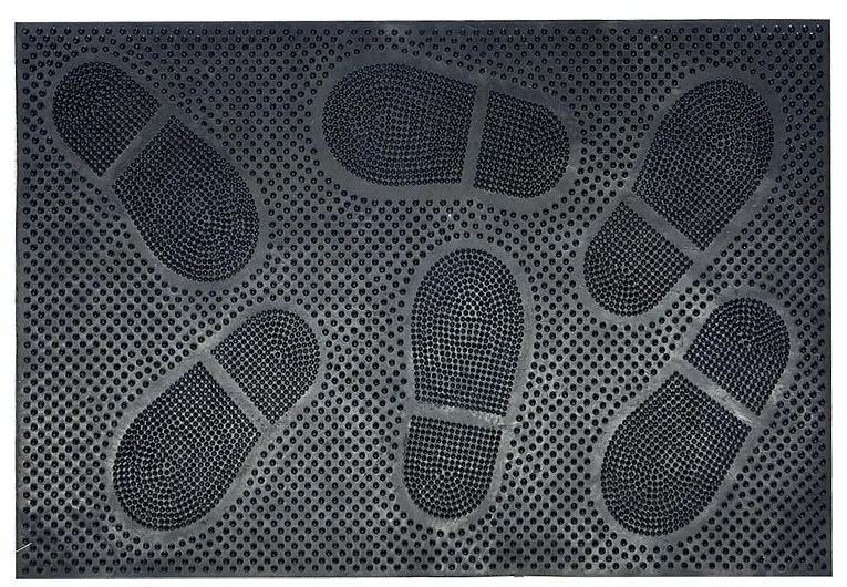 Gumená rohož exteriérová Alice K-117 58x36 cm topánky