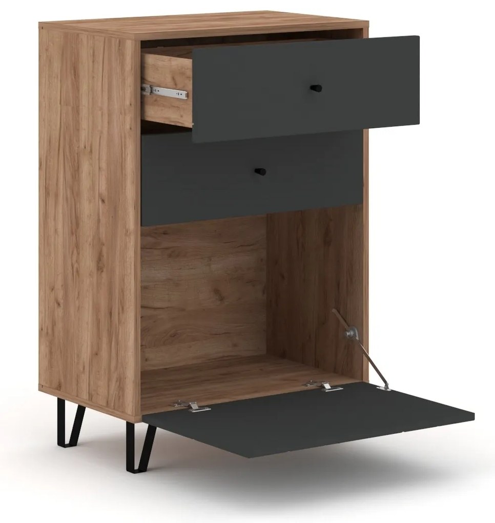 Komoda Bilbao 63,4 cm dub Tabak Craft