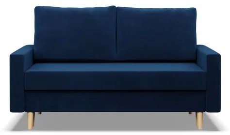 Dvojmiestna pohovka BLANK Elegant rozkladacia, granátová