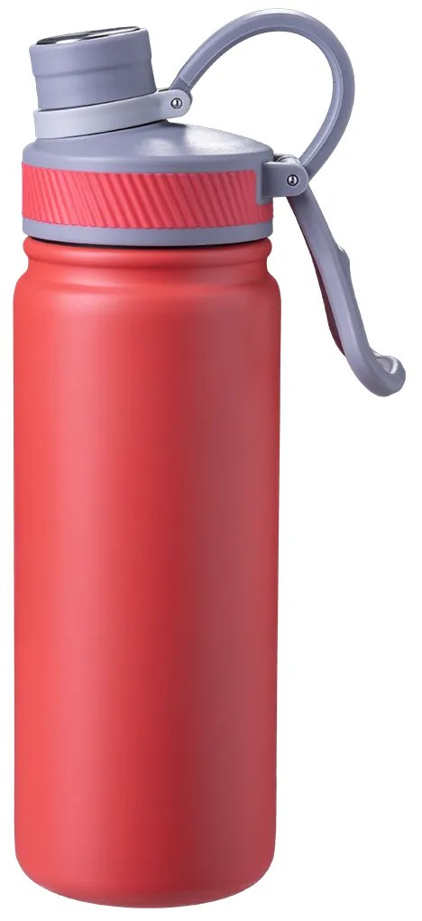 Fľaša z nehrdzavejúcej ocele 650 ml červená matná - to Go - 596500