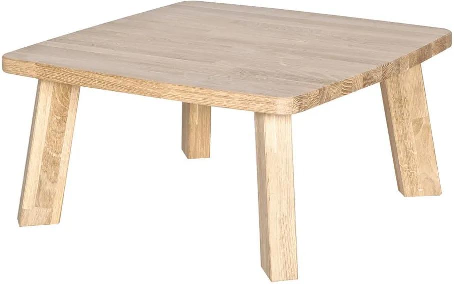 Konferenčný stolík z dubového dreva WOOOD Tonda, dĺžka 60 cm