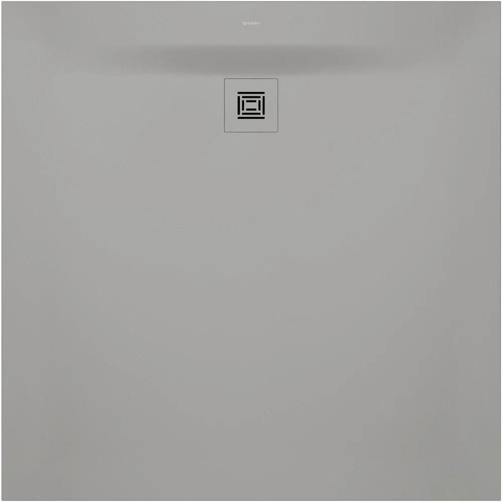 DURAVIT Sustano štvorcová sprchová vanička z materiálu DuraSolid, Antislip, 1200 x 1200 x 30 mm, svetlo šedá matná, 720279630000000