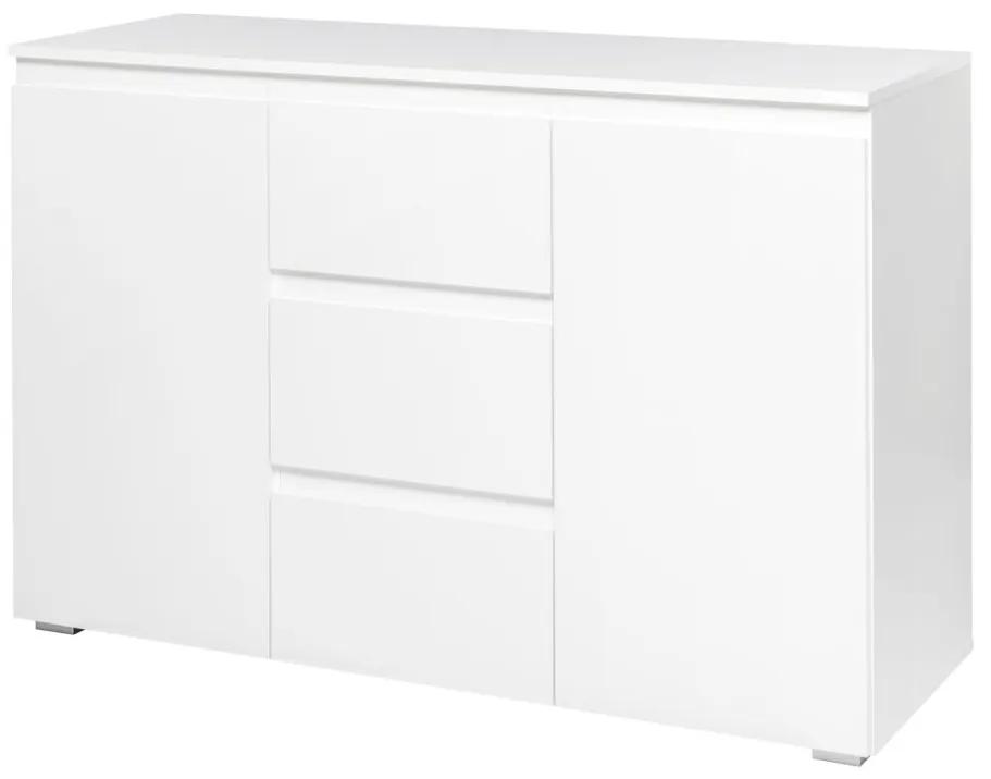 IDEA nábytok Komoda 2 dvere + 3 zásuvky IMAGE 4 biela