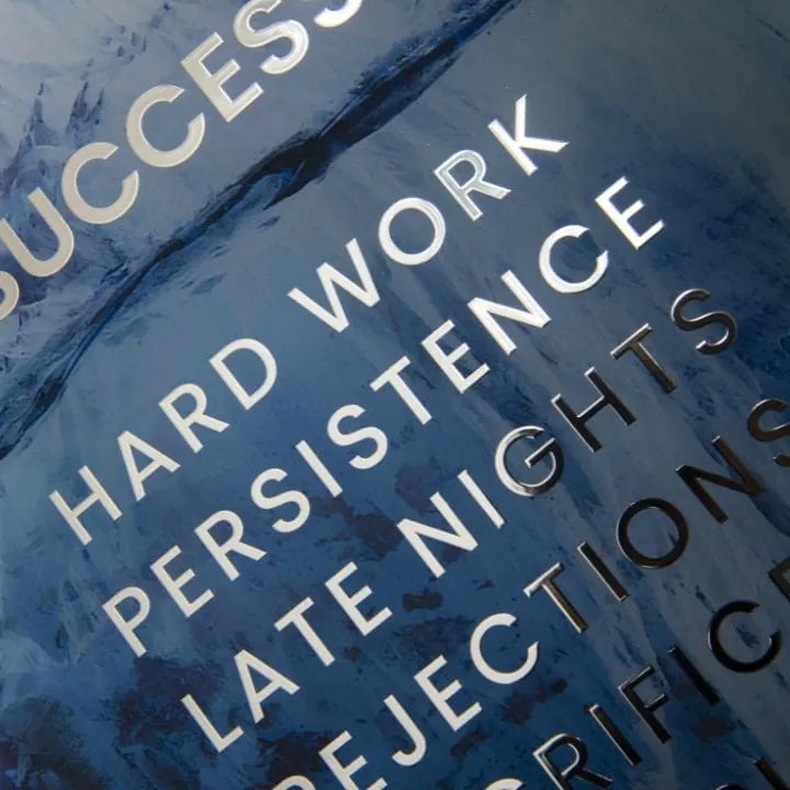 Plagát na stenu s EXTRA efektom - Iceberg of Success