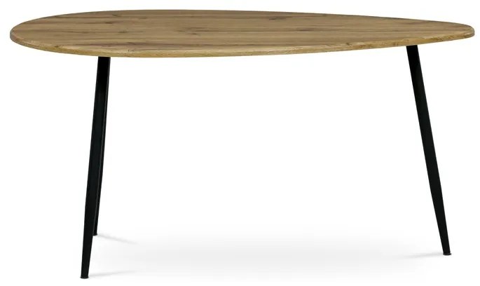 Autronic BONTEC Odkladací stolík 100x60cm, mdf, divoký dub, AF-3012 OAK Farba: Biela