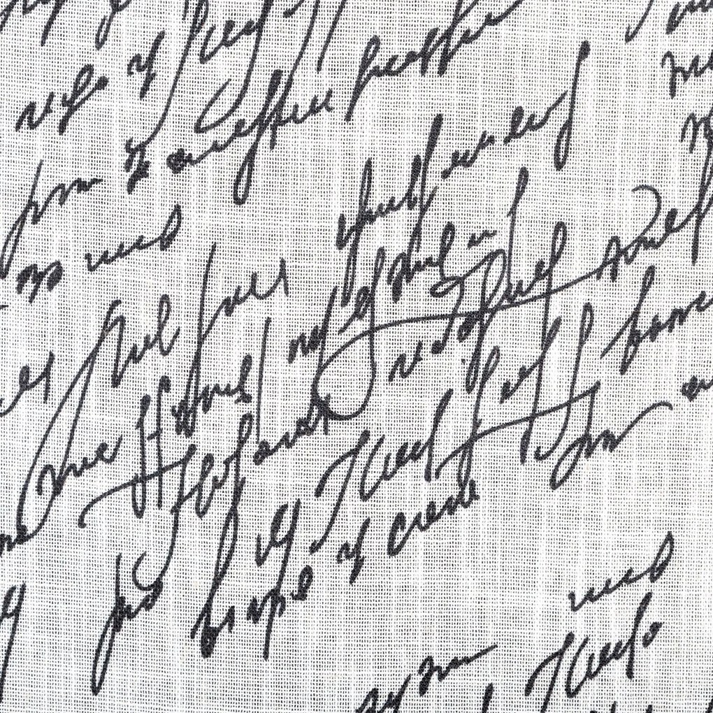 ZÁVES NA KRÚŽKOCH EDITH 140X250 CM VZOROVANÁ