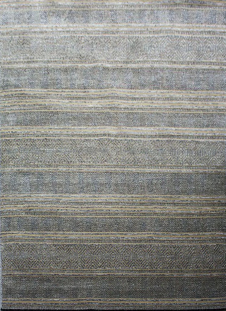 Koberec Saran G001 GREY – sivý vzorovaný obdĺžnik Rozmer: 160x230 cm