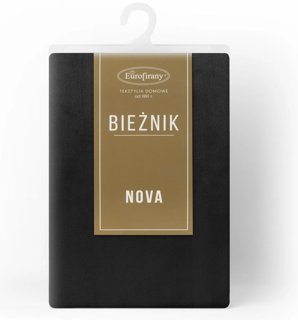 BEHÚŇ NA STÔL MELINDA 140X40 CM ČIERNA