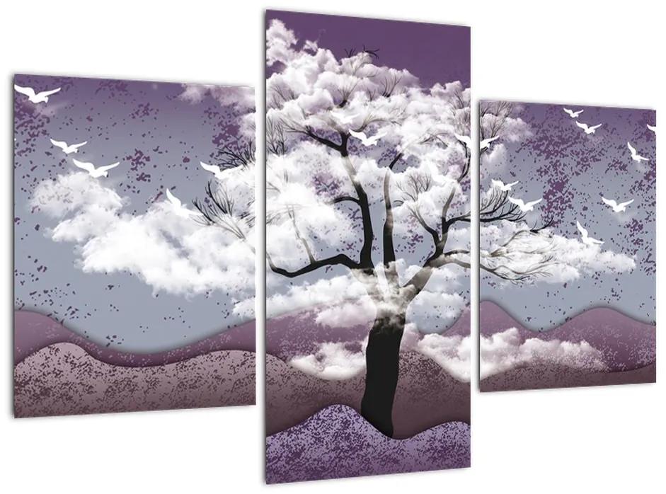 Abstraktný obraz stromu
