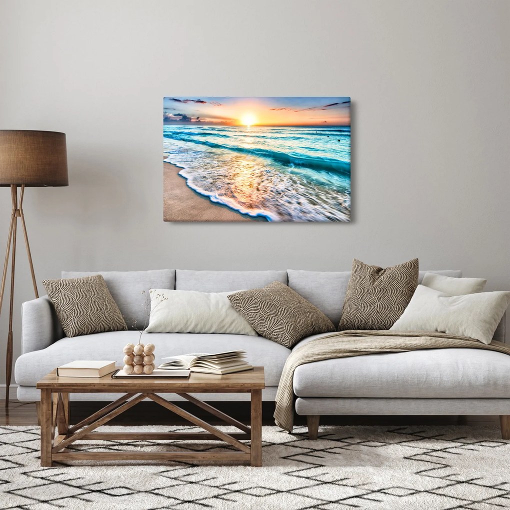 Obraz - Morská pláž (90x60 cm)