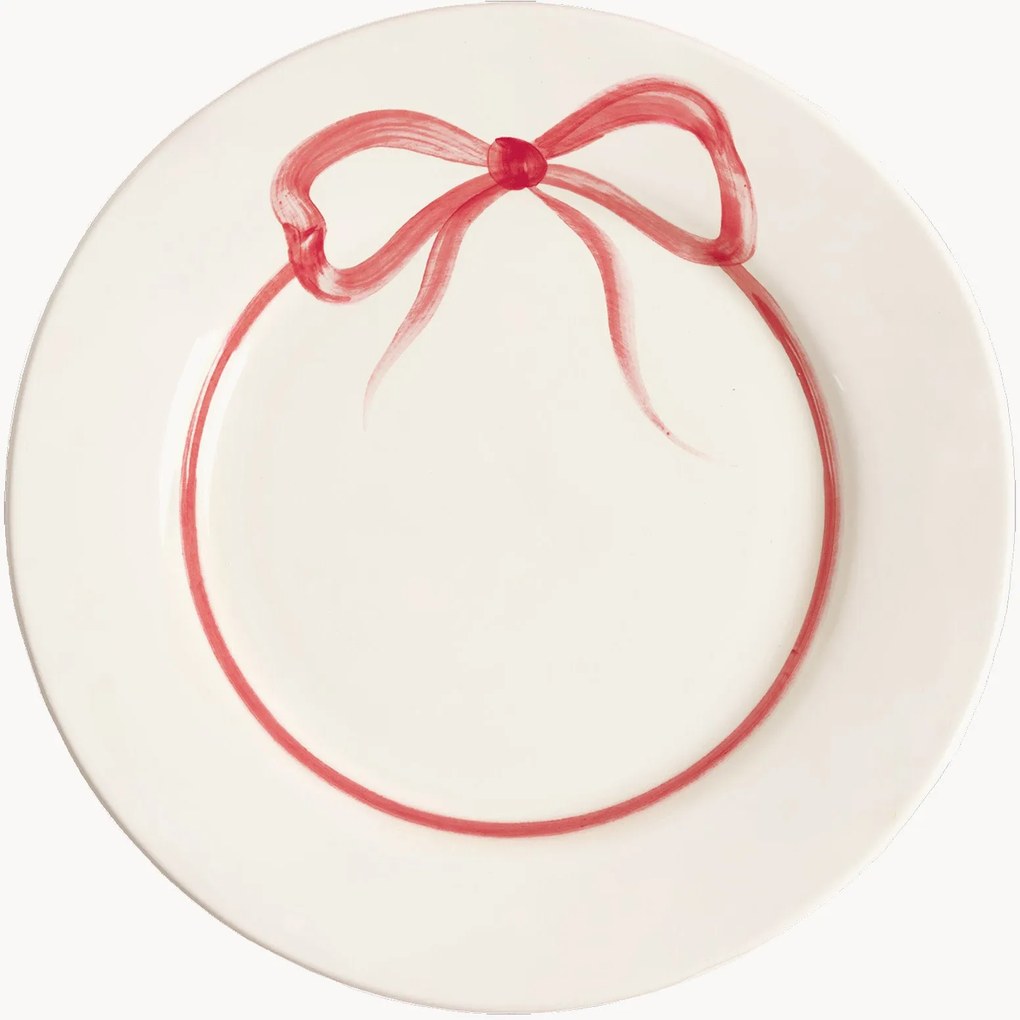 Ručne maľovaný tanier Bow
