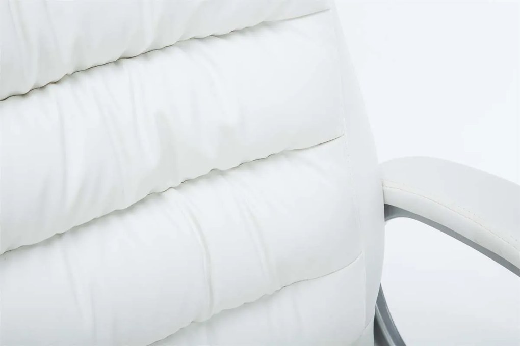 Design-Shop Kancelárska stolička Vancouver XXL - Biela