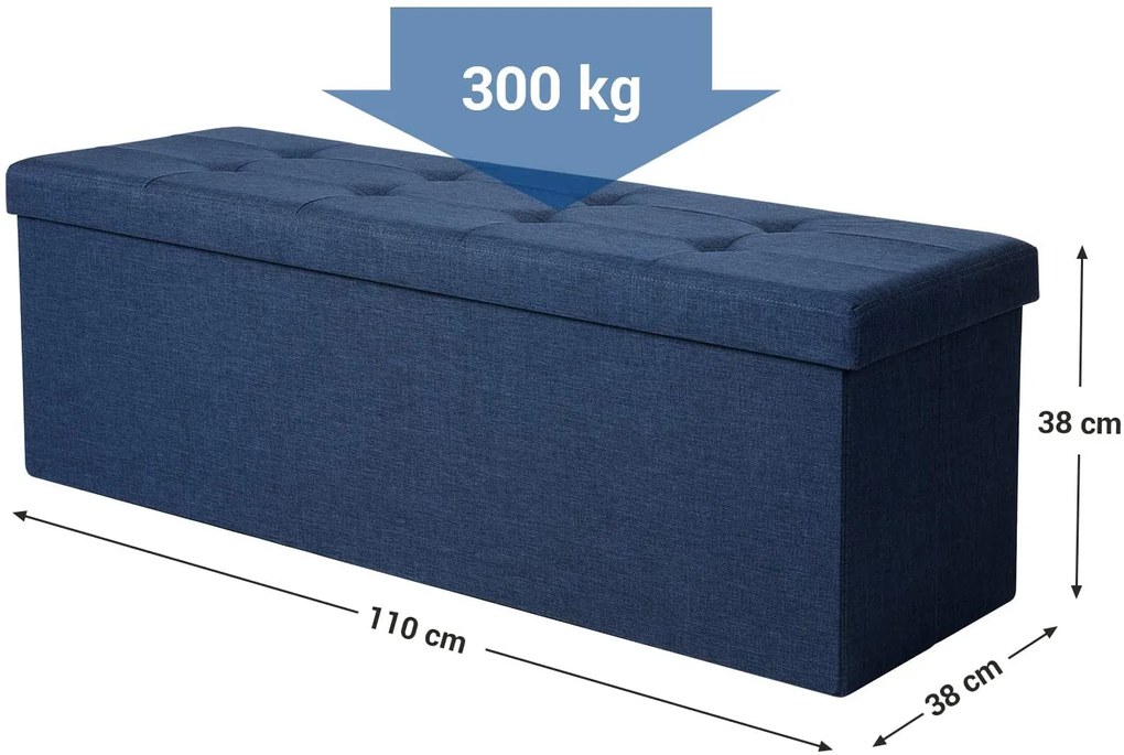 Taburetka Soor modrá