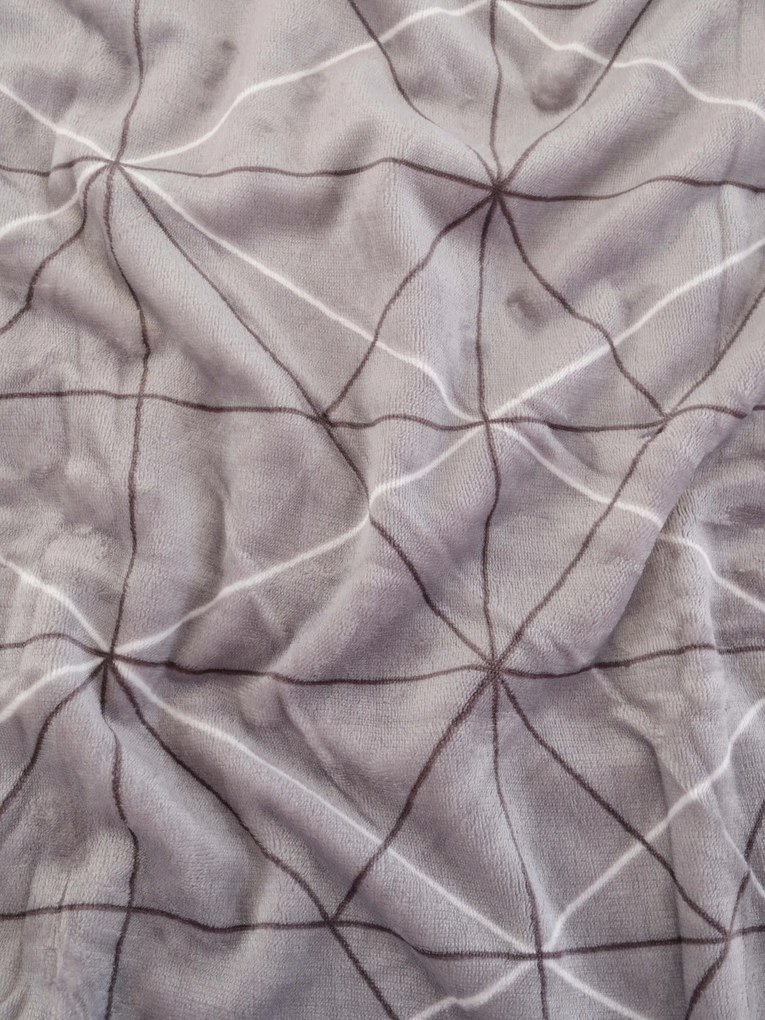 Francúzske obliečky mikroplyš Exclusive – Sebastian sivý 220 × 200 cm, 2ks 70 x 90 cm