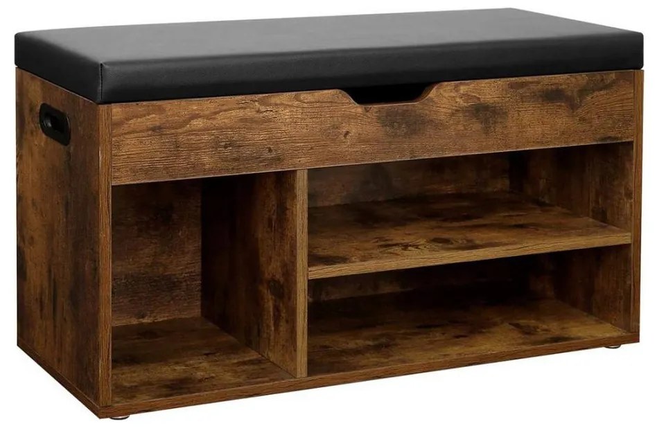 Botník DAVOR hnedá/čierna