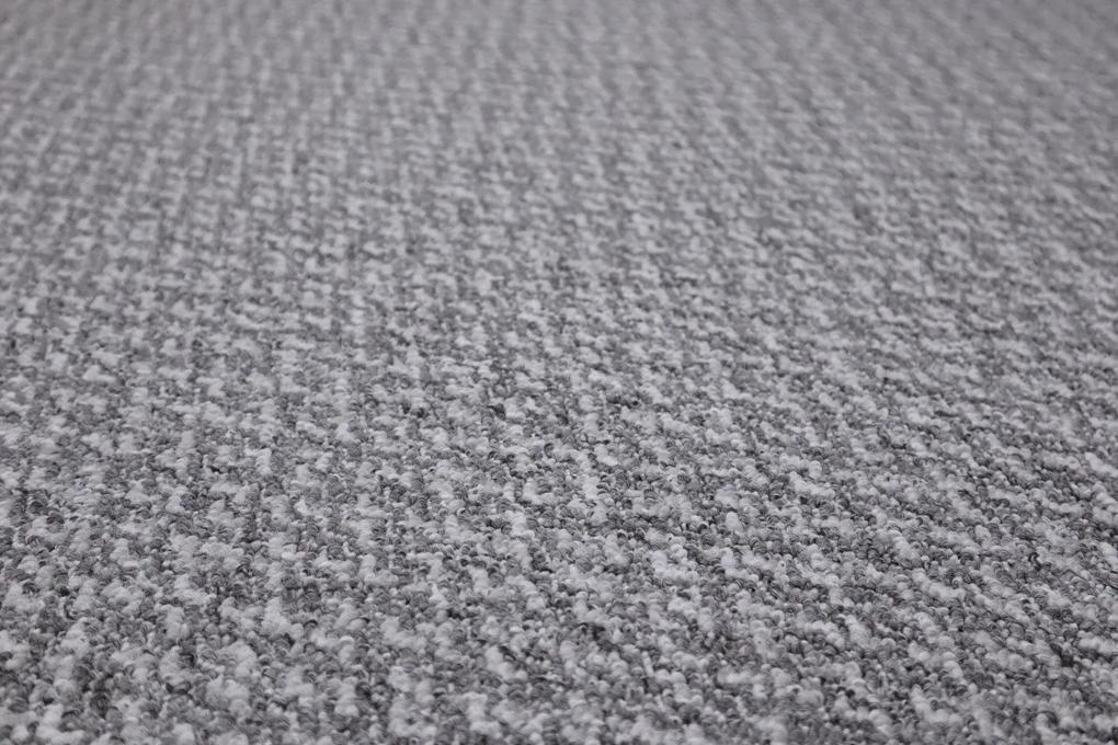 Vopi koberce Kusový koberec Toledo šedé kruh - 67x67 (priemer) kruh cm