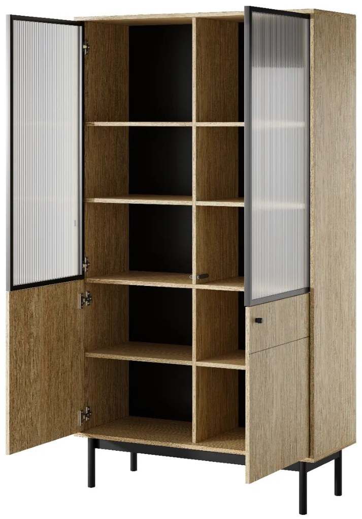 VITRÍNA SERENO DUB LINEA 104 x 184 cm