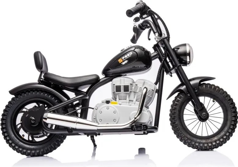 LEAN CARS Dobíjací motocykel A9902 36V Black