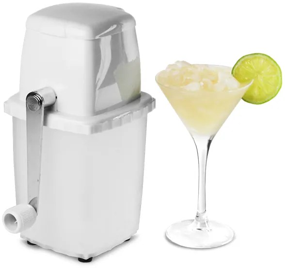 Bar@drinkstuff Biely plastový drvič ľadu