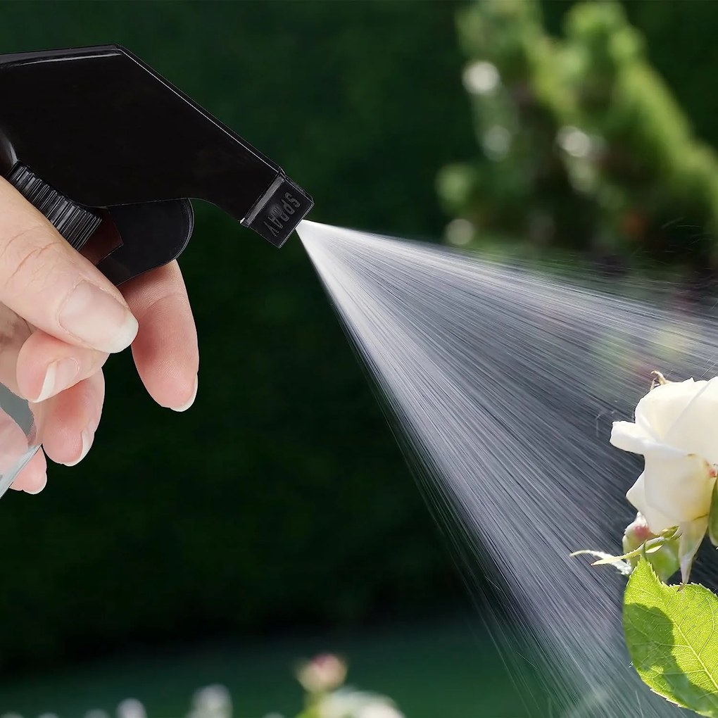 Rozprašovač na vodu/čistiace prostriedky, DISTRI, 450 ml – číre sklo
