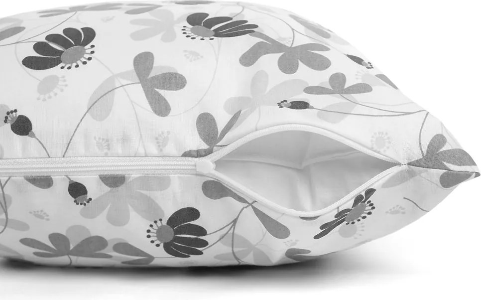 Polášek Bavlnená obliečka na vankúšik - Pierka | 70 x 90 cm