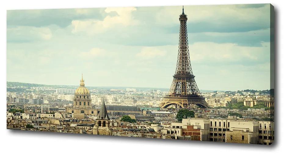 Foto obraz na plátne Eiffelova veža Paríž pl-oc-125x50-f-120415657
