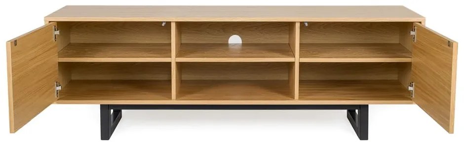TV stolík v dubovom dekore Woodman Camden Herringbone