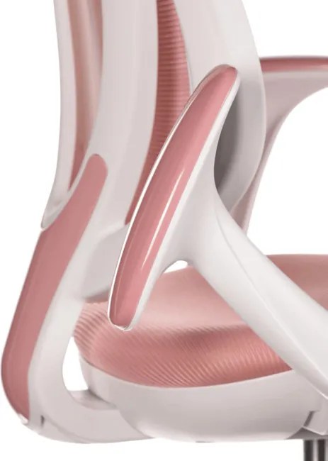 Detská otočná stolička ružová KA-C806 PINK
