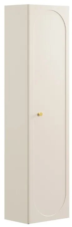 Vysoká závesná kúpeľňová skrinka Donna 80-35-1D piesková