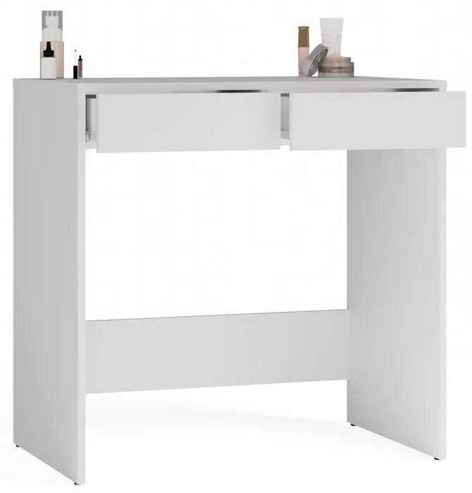 Toaletní stolek Marina 2S 81 cm bílý