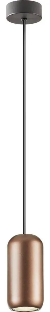 Redo 01-3476 - Luster na lanku BOOM 1xGU10/10W/230V pr. 7,6 cm hnedá