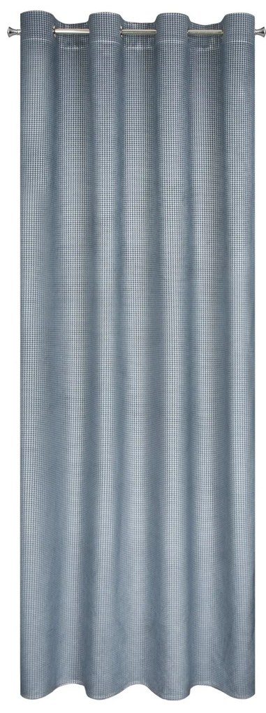 ZATEMŇOVACÍ ZÁVES NA KRÚŽKOCH DARCY 140X250 CM MODRÁ