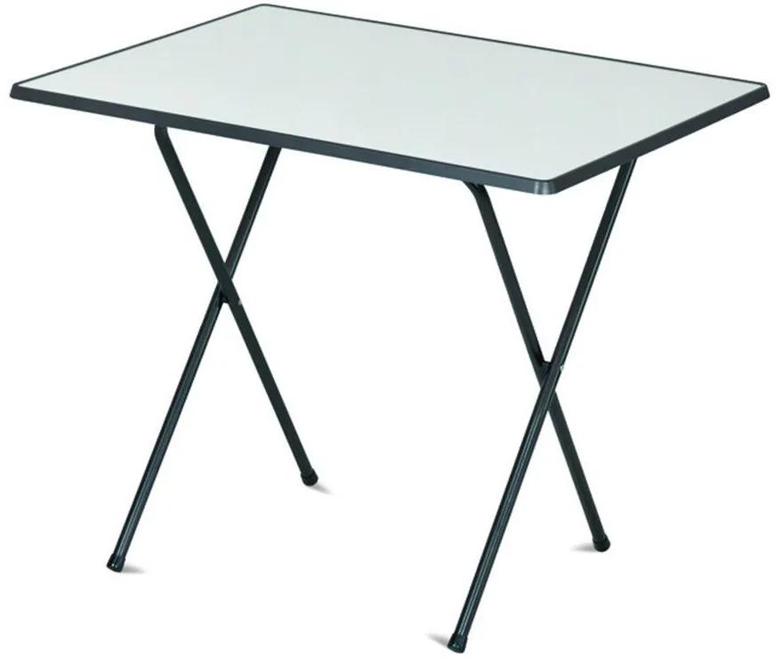 Stôl 60 x 80 camping SEVELIT antracit / biela
