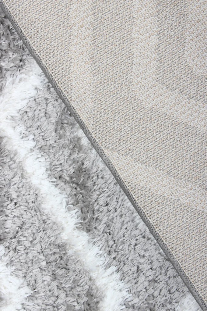 Koberec Boho 638 D.GREY/CREAM rozmery koberec: 60x100 cm