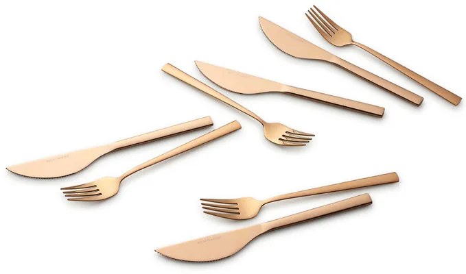 Echtwerk Príbor na pizzu Bari (bronzová, 8-dielna súprava)  (100338118)