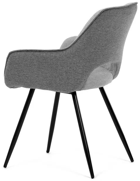 Autronic BONTEC Jedálenská stolička, sivá, látka, CT-S8108 SIL2 Farba: Šedá