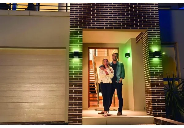 Ledvance - LED RGBW Stmievateľné nástenné svietidlo BRICK LED/14W/230V Wi-Fi IP44