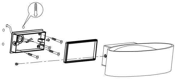 Eglo 98711 - LED Vonkajšie nástenné svietidlo CHINOA LED/10W/230V IP44