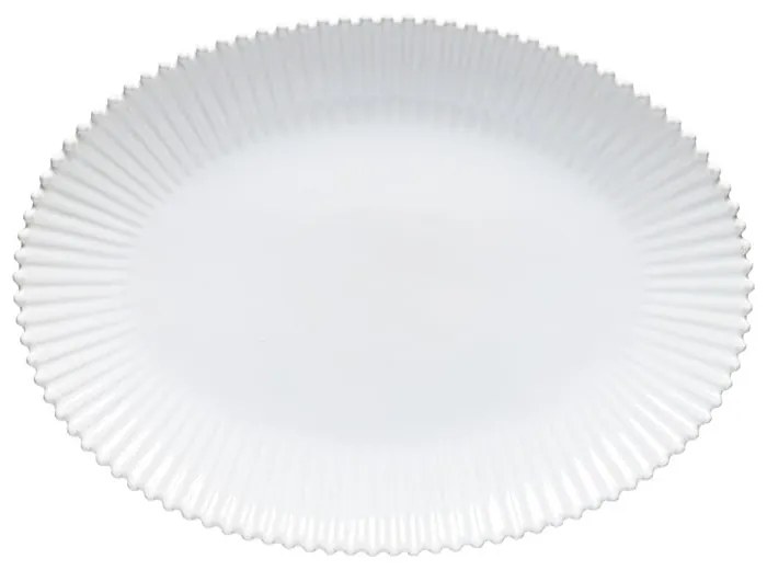 Biely kameninový servírovací tanier 37x51 cm Pearl – Costa Nova