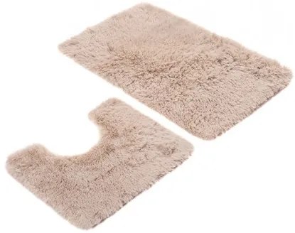 Sada kúpeľňových koberčekov SILK ARTS-72 2PC béžový