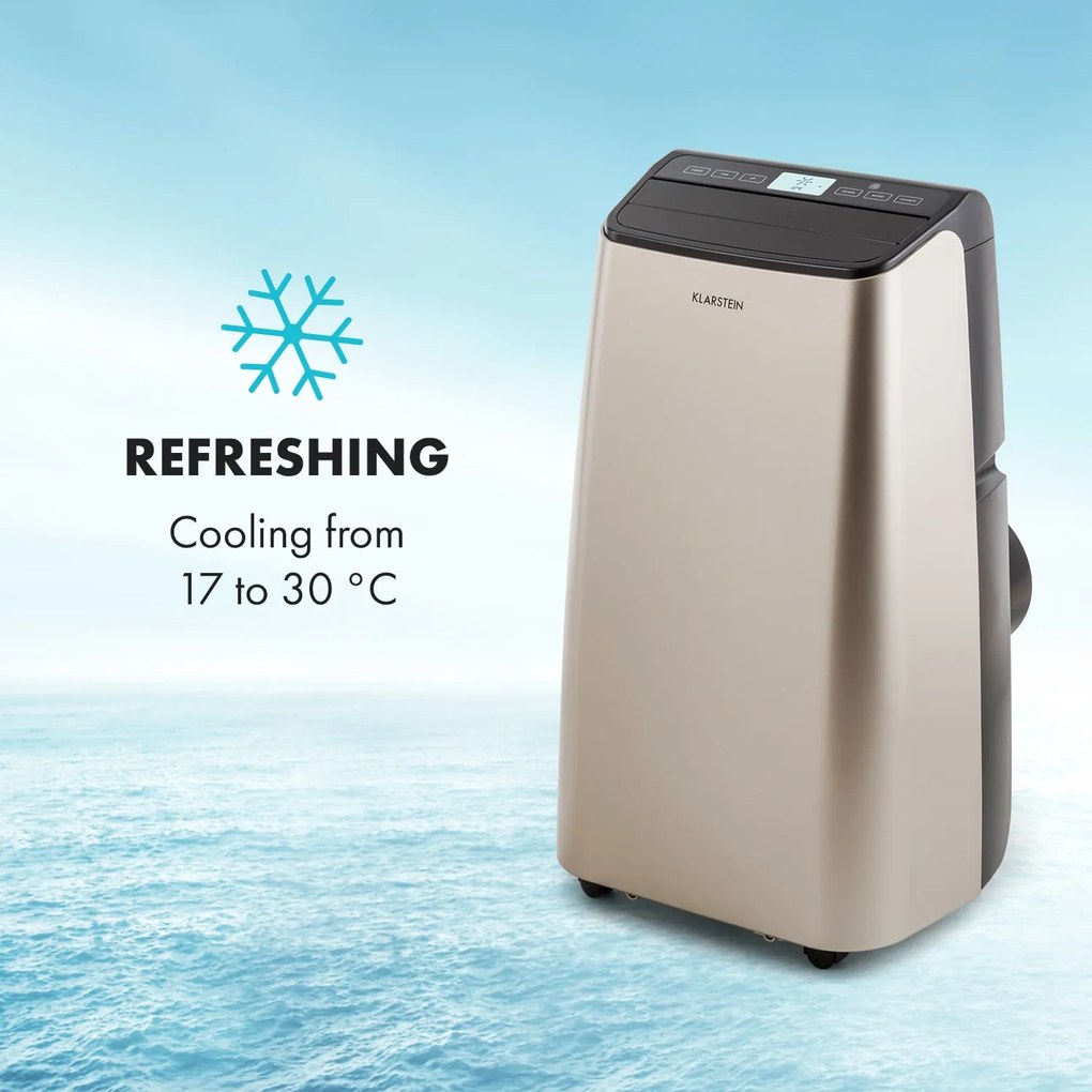 Klarstein Metrobreeze Paris, mobilná klimatizácia, 2,6kW, 9000BTU, EEC, A