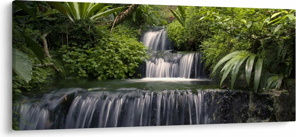 Obraz - Vodopády (120x50 cm)
