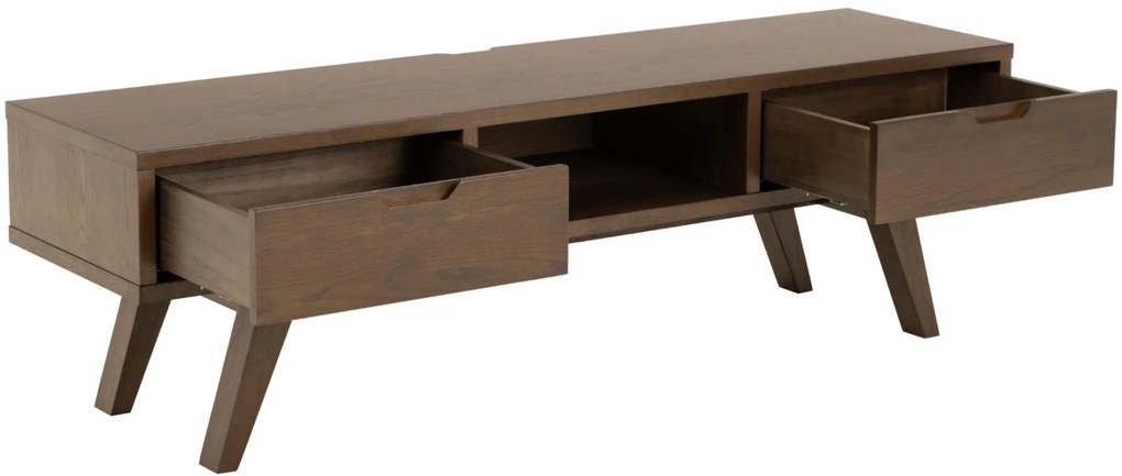 TV stolík A-LINE 150 cm dub dymový